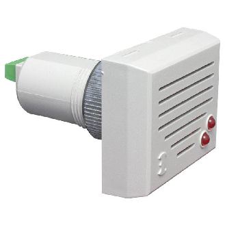 Buzzer perçage Ø30mm BIP 84 80dB pulsé V24DAC IP30 GRIS-Lire la description