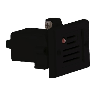 Buzzer 72dB pulsé BIP 81 V24DAC IP30 NOIR-Lire la description