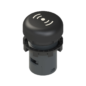 Buzzer Ø22mm bague plast. 24VAC/DC 90dB son pulsé IP40-Lire la description