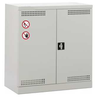 Armoire de sûreté basse avec portes battantes-Lire la description