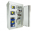 Armoire coupe-feu multirisques 4 compartiments 60 minutes