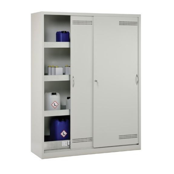 Armoire de sûreté 15/20, portes coulissantes multirisques Armoire de sûreté 15/20, portes coulissantes multirisques-Lire la description