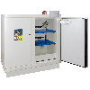 Armoire équipée coupe-feu basse F105 BatterySafe 2 portes