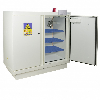 Armoire coupe-feu basse F105 battery safe 2 portes à équiper