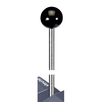 Tige de transport ergonomique pour déplacement facile, inox, lg 560mm-Lire la description