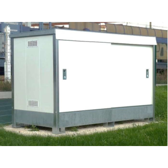 Conteneur Compack 8 fûts/2 IBC hauteur standard avec portes-Lire la description