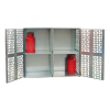 Box abri pour bouteilles de gaz 2 portes