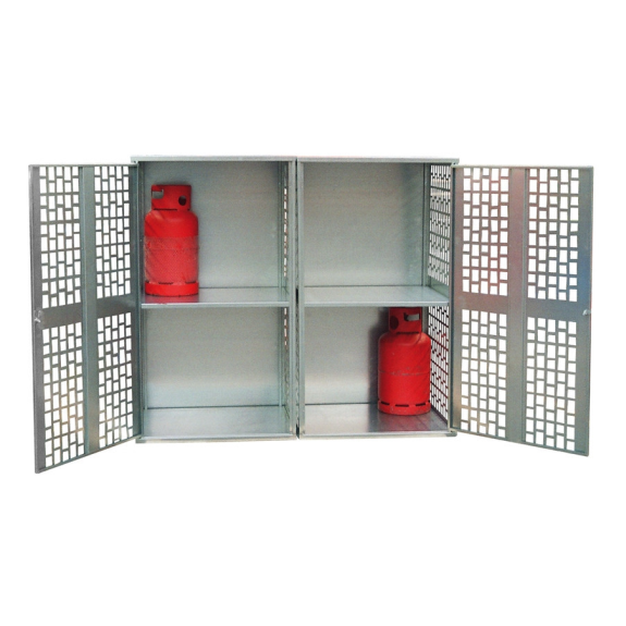 Box abri pour bouteilles de gaz intérieur ou extérieur 2 portes Box abri pour bouteilles de gaz intérieur ou extérieur 2 portes-Lire la description
