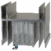 Dissipateur montage sur rail DIN pour G3NA-240B, G3NA-440B-2