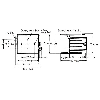 Dissipateur montage sur rail DIN pour G3NA-240B, G3NA-440B-2
