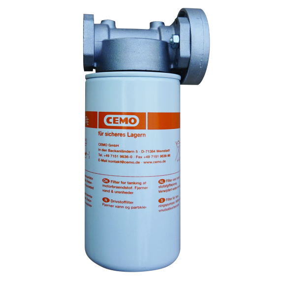 Filtre complet à eau et particules, débit maxi 70 l/min, 30 µm, compatible essence-Lire la description
