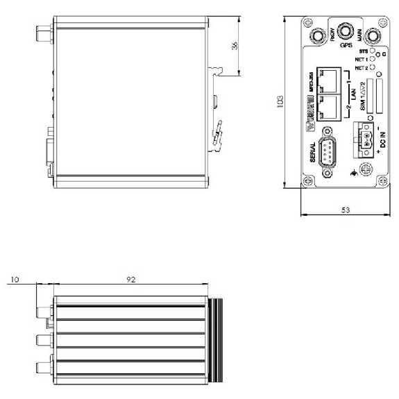 Routeur 3G UMTS/HSDPA,GSM/GPRS/EDGE-Lire la description