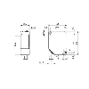 Laser de mesure Point 4-20mA+PushPull P=200-4000mm / M12 5P