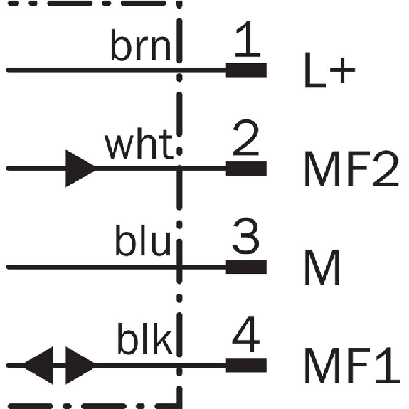 Laser de mesure P=0,15-100m PNP/NPN (x2), PROFINET Laser de mesure P=0,15-100m PNP/NPN (x2), PROFINET-Lire la description