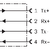 Laser de mesure P=0,15-300m PNP/NPN (x2), SSI