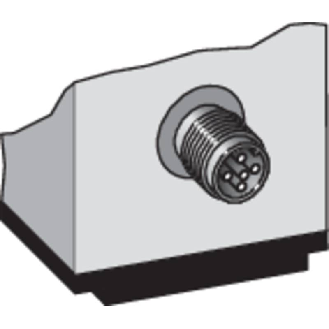 Laser de mesure P=0.2-50m 4-20mA NPN / M12 5P-Lire la description