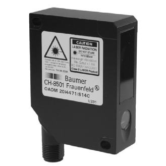 Laser de mesure Ligne 4-20mA+PNP P=50-250mm / M12 5P-Lire la description