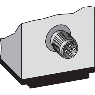 Laser de mesure P=0.2-50m 4-20mA PNP / M12 5P-Lire la description