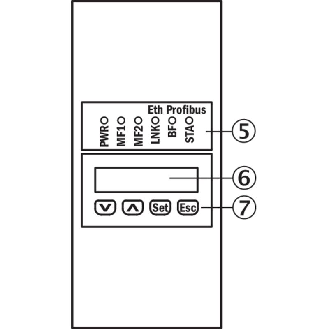 Laser de mesure P=0,15-200m PNP/NPN (x2), PROFIBUS-Lire la description