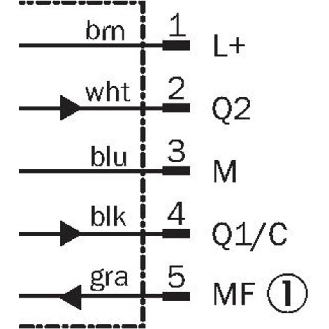 Laser de mesure P=0.2-35m PNP/NPN IO-Link / M12 5P-Lire la description