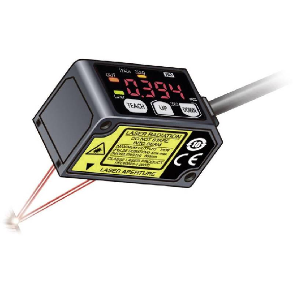 Laser de mesure P=50mm ±15mm, PNP, 0-5V, IO-Link, câble 2m Laser de mesure P=50mm ±15mm, PNP, 0-5V, IO-Link, câble 2m-Lire la description