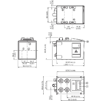 Laser de mesure P=0,15-200m PNP/NPN (x2), PROFINET-Lire la description