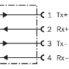 Laser de mesure P=0,15-200m PNP/NPN (x2), RS422