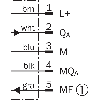 Laser de mesure P=0,2-70m 0-20mA/4-20mA / M12 5P