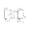 Laser de mesure Ligne Sd=100-600mm ANA+RS485 / M12 8P