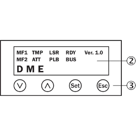 Laser de mesure P=70m RS422, PNP/NPN(x2), M16 8P Laser de mesure P=70m RS422, PNP/NPN(x2), M16 8P-Lire la description