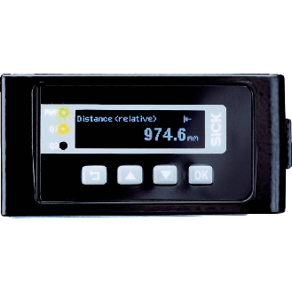 Laser de mesure P=200-1000mm 4-20mA/0-10Vdc / M12 5P+C0.2m-Lire la description