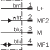 Laser de mesure P=0,15-200m PNP/NPN (x2), PROFINET