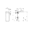 Laser de mesure Point 0-10V P=100-1000mm Teach-in / M12 5P