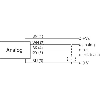 Laser de mesure Point 4-20mA P=30-130mm Teach / M12 5P
