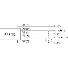 Laser de mesure Point 4-20mA P=100-600mm Teach / M12 5P