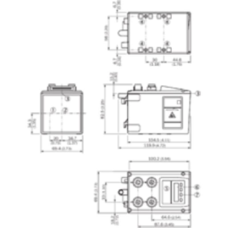Laser de mesure P=0,15-60m PNP/NPN (x2), PROFINET-Lire la description