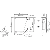 Laser de mesure CMOS P=60-180mm 4-20mA, PNP (x2), M12 8P