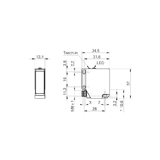 Laser de mesure différentiel Fct analyse de tolérances / M08 4P-Lire la description