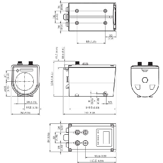 Laser de mesure P=0,2-1500m, 4-20mA, Ethernet, RS422, SSI-Lire la description