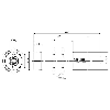 Coupleur inductif, Unidirect., M30, Remote, IO-Link, P5mm, M12 5P