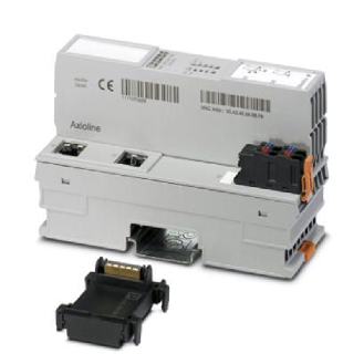 Coupleur de bus EtherNet/IP™ Axioline F avec connecteur RJ45-Lire la description