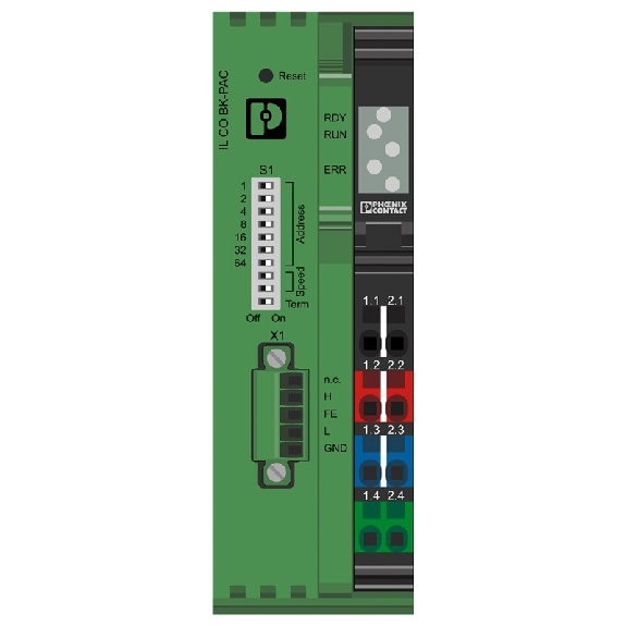 Coupleur de bus CANopen, IP20, Inline Coupleur de bus CANopen, IP20, Inline-Lire la description