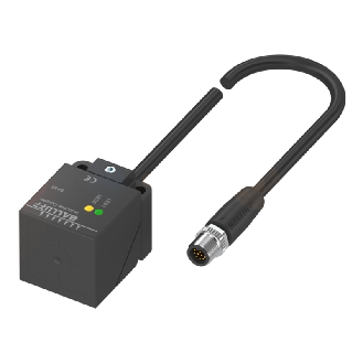 Coupleur inductif, Unidirect., 40x40, Base, 8xPNP, P5mm, M12 12P+C-Lire la description