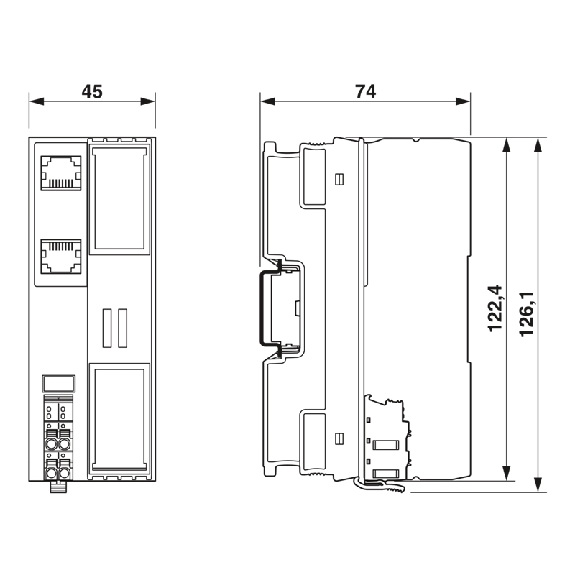 Coupleur de bus, PROFINET, IP20, Axioline F XC Coupleur de bus, PROFINET, IP20, Axioline F XC-Lire la description