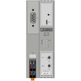 Coupleur de bus, PROFIBUS DP, IP20, Axioline F-Lire la description