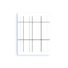 Etiquettes adhésives blanches 8x17 (Boite de 660p)