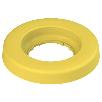 Disque lumineux jaune Ø60mm, 24Vac/dc, sans inscription clignotant-Lire la description