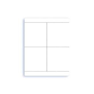 Etiquettes adhésives blanches 20x80 (Boite de 40p)-Lire la description