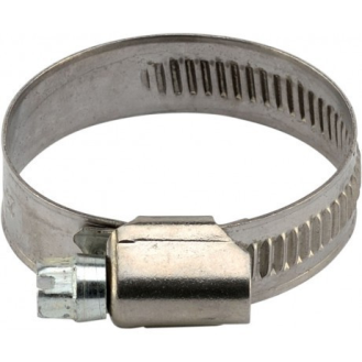 Collier de serrage en inox pour flexible DN 19-Lire la description