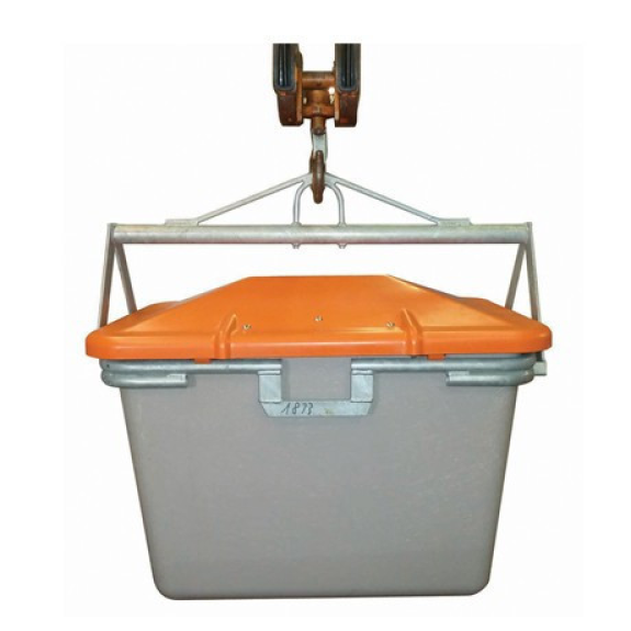 Palonnier non basculable pour bac à sel 400l-Lire la description